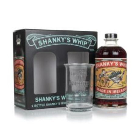 Shanky's Whip Black Irish Whiskey Likőr (DD+Pohár) 0,7L 33%
