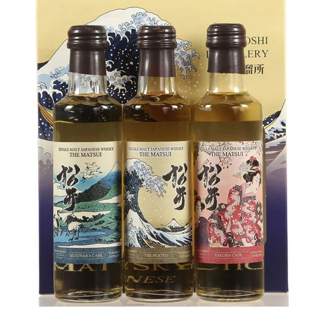 Matsui Single Malt Collection 3x0,2L 48%