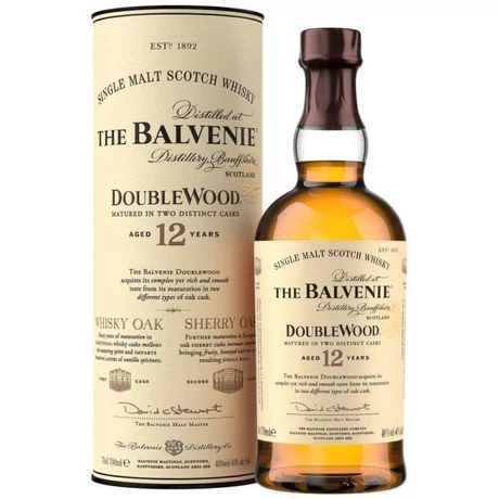 Balvenie 12 years Double Wood whisky 0,7L 40%