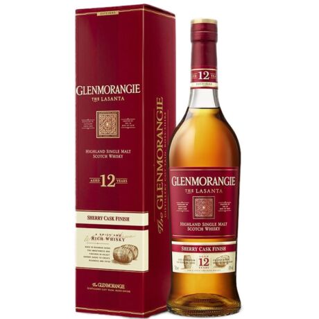 Glenmorangie Lasanta 12 éves Sherry Cask Finish whisky pdd. 0,7L 43%