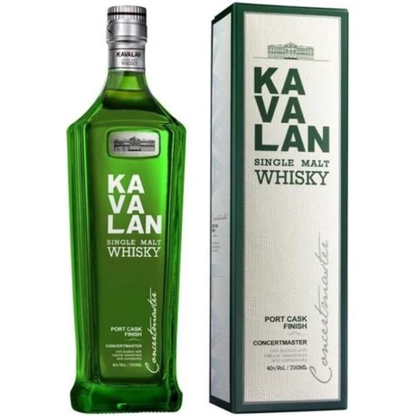 Kavalan Concertmaster Port Cask Single Malt whisky dd. 0,7L 40%