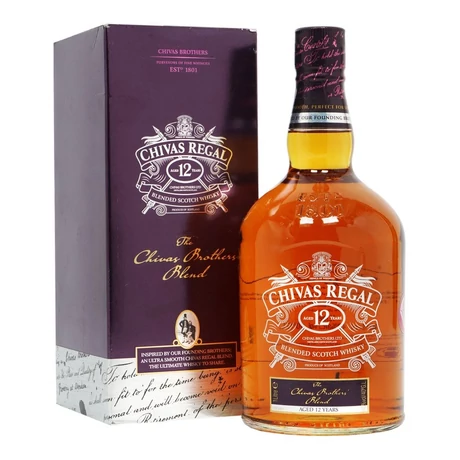 Chivas Regal Brothers Blend 12 years (Papír díszdobozban) 1 L 40%
