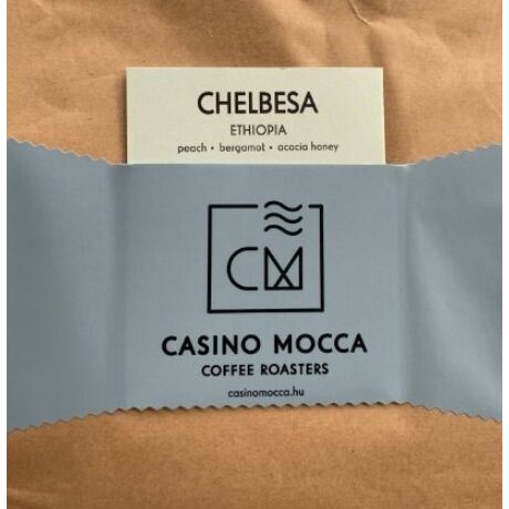 Casino Mocca - Chelbesa Etiópia szemes kávé eszpresszónak, 200 gr