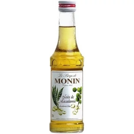 Monin Macadamia dió szirup (Macadamia nut) 0,25L