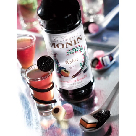 Monin Medvecukor szirup (Liquorice) 0,7L