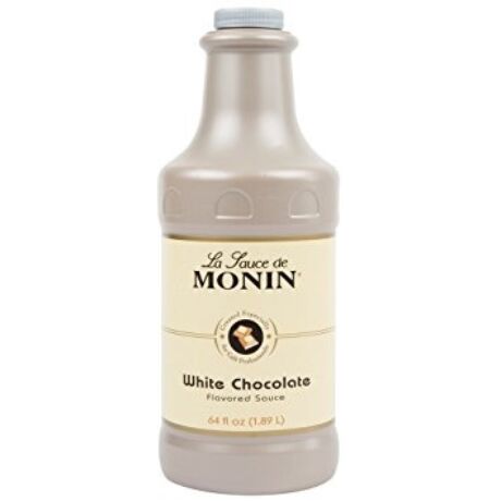 Monin Fehér csokoládé szósz (White chocolate) 1,89L
