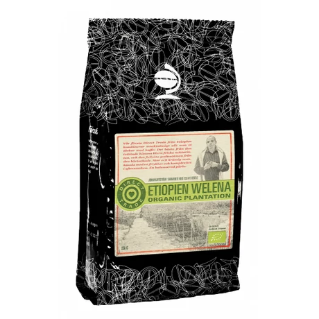 Johan & Nyström Etiopien Welena Organic szemes kávé 250 g