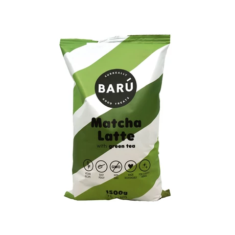 BARÚ Matcha Latte utántöltő zacskó 1500g