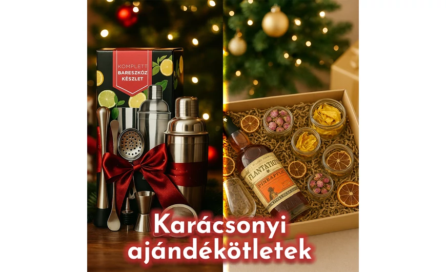 Karácsonyi alkoholos ajándékötletek - Ünnepi hangulat a dobozban